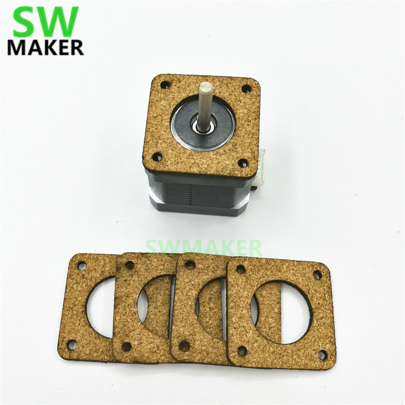 Nema 17 Stepper - 2pcs 3mm Anti Vibration Cork dampers