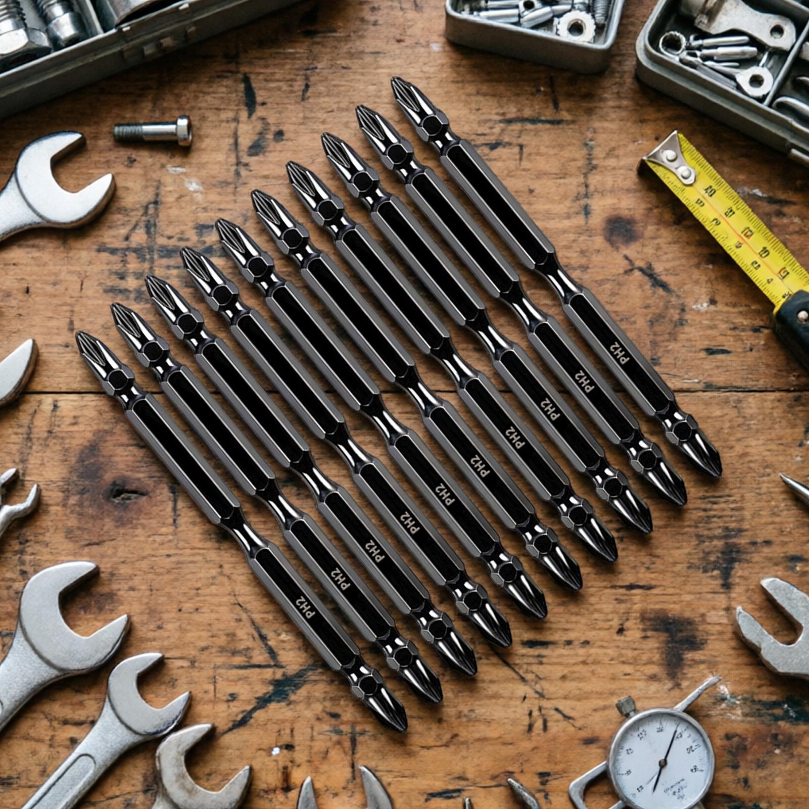 Magnetic Drill Bits Double-End - огляд і ціна End Mill Set