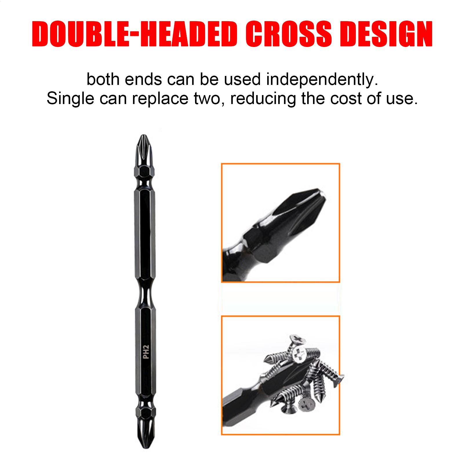 Magnetic Drill Bits Double-End - огляд і ціна End Mill Set