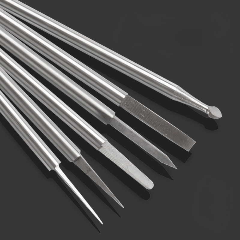 6pc High-spe Steel Engraving C - огляд і ціна End Mill Set