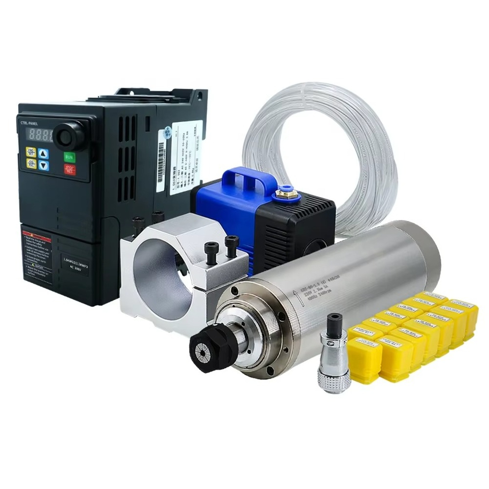 220V ER20 2.2kw 80mm Water Coo - огляд і ціна Spindle Motor