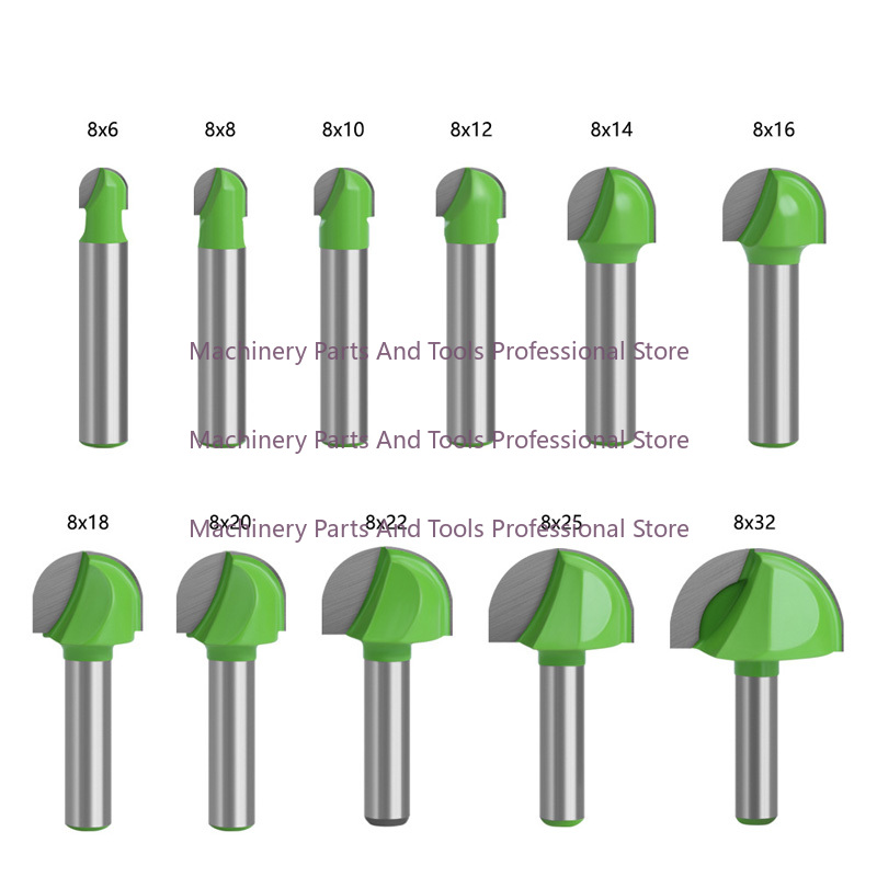 Round Bottom Over Nose Router  - огляд і ціна End Mill Set