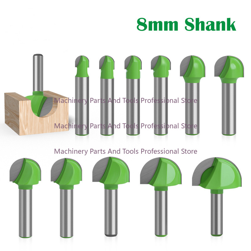 Round Bottom Over Nose Router  - огляд і ціна End Mill Set