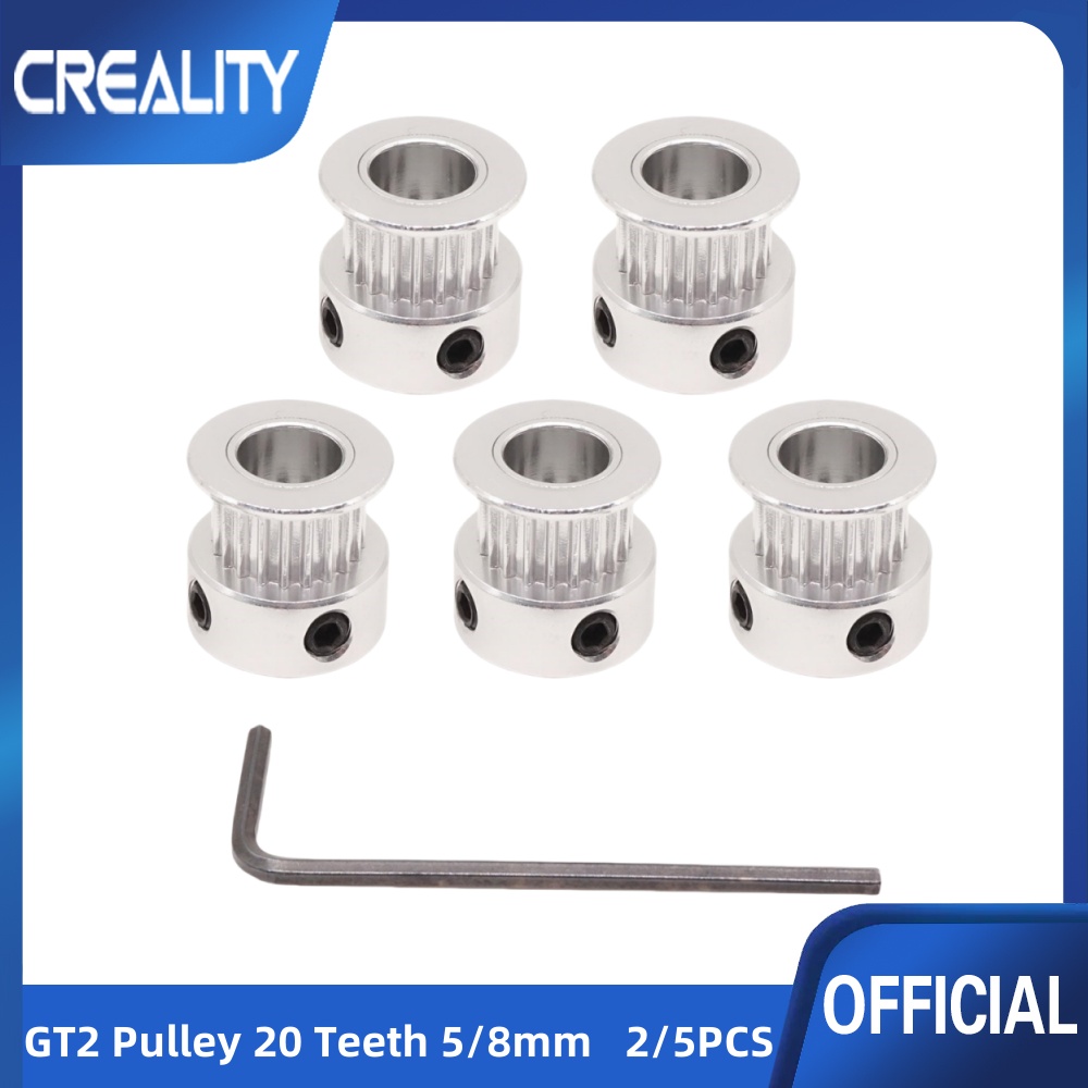 2/5 PCS GT2 Pulley 20 Teeth 5m - огляд і ціна Gt2 Pulley