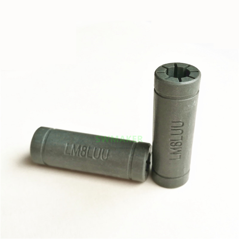 1Pc Solid Polymer LM8LUU Linea - огляд і ціна Lm8Uu Bearing