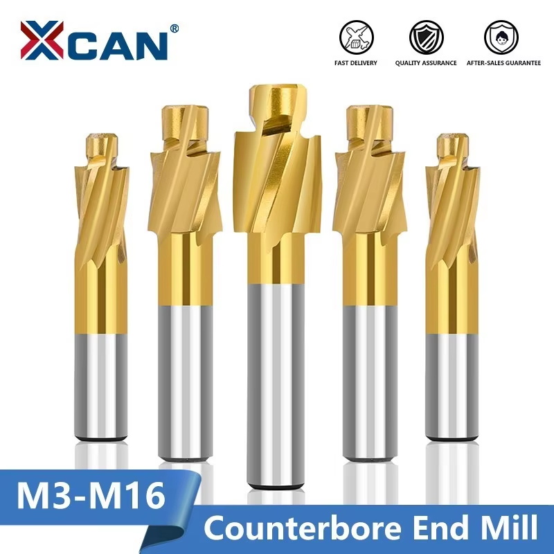 XCAN Milling Cutter M3-M16 Cou - огляд і ціна End Mill Set
