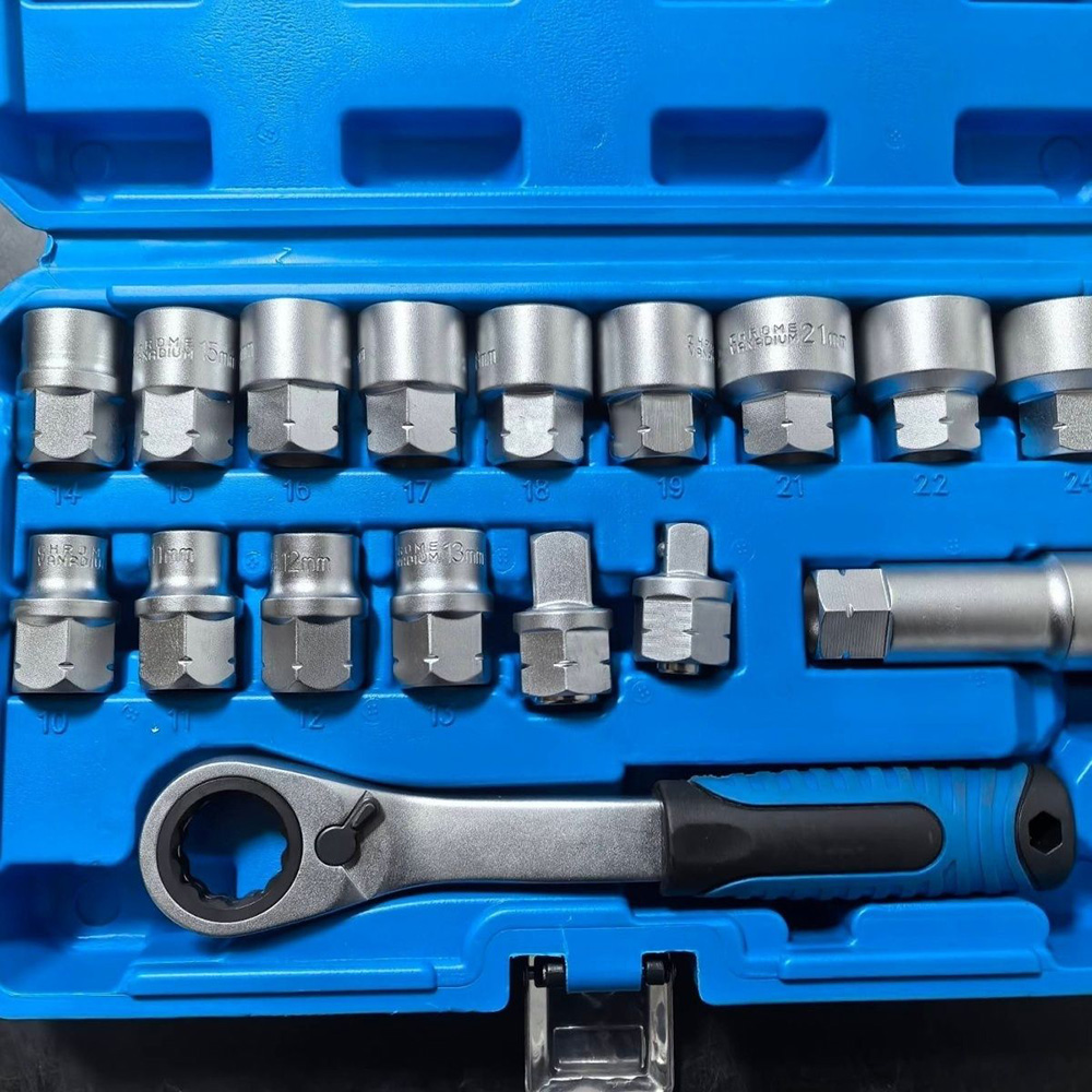 17PCS 12 Point Drive Ratchetin - огляд і ціна Cnc Bits
