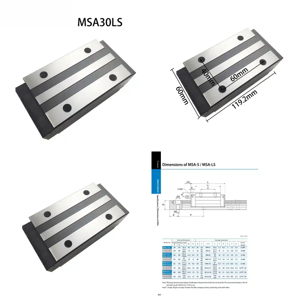 Linear Guide Rail Slider Block - огляд і ціна Linear Rail